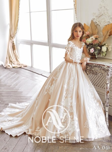 Dress AA-041 from the Shine Bright collection by Noble Shine
