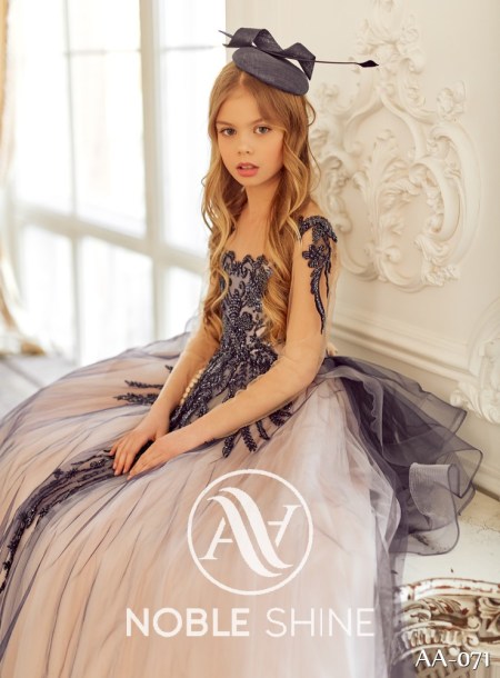 Dress AA-071 from the Shine Bright collection by Noble Shine