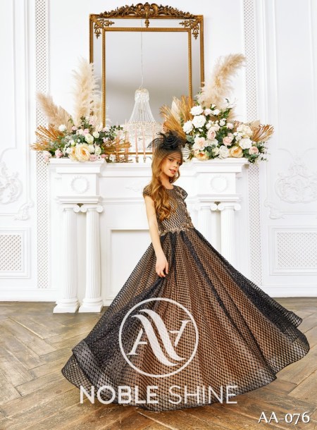 Dress AA-076 from the Shine Bright collection by Noble Shine