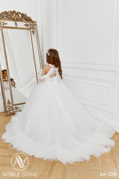 Dress AA-104 from the Royal Flowers collection by Noble Shine