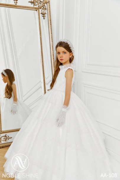 Dress AA-108 from the Royal Flowers collection by Noble Shine