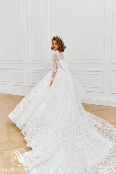 Dress AA-112 from the Royal Flowers collection by Noble Shine