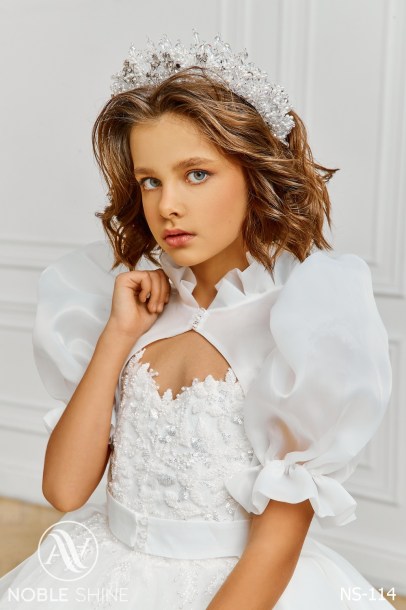 Dress AA-114 from the Royal Flowers collection by Noble Shine