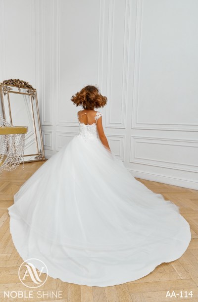 Dress AA-114 from the Royal Flowers collection by Noble Shine