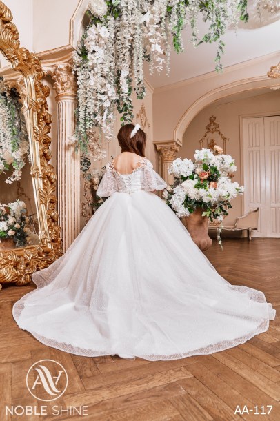 Dress AA-117 from the Royal Flowers collection by Noble Shine