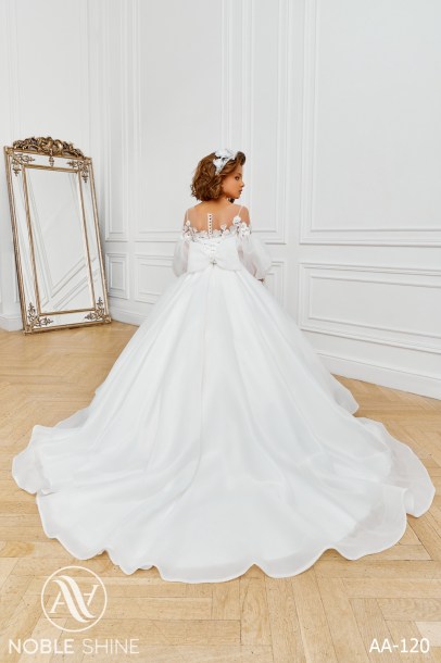 Dress AA-120 from the Royal Flowers collection by Noble Shine