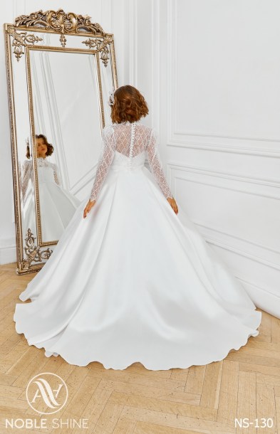 Dress AA-130 from the Royal Flowers collection by Noble Shine