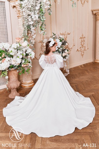 Dress AA-131 from the Royal Flowers collection by Noble Shine
