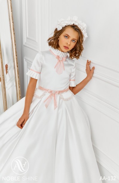 Dress AA-132 from the Royal Flowers collection by Noble Shine