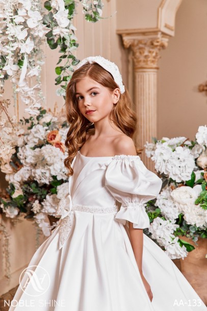 Dress AA-133 from the Royal Flowers collection by Noble Shine