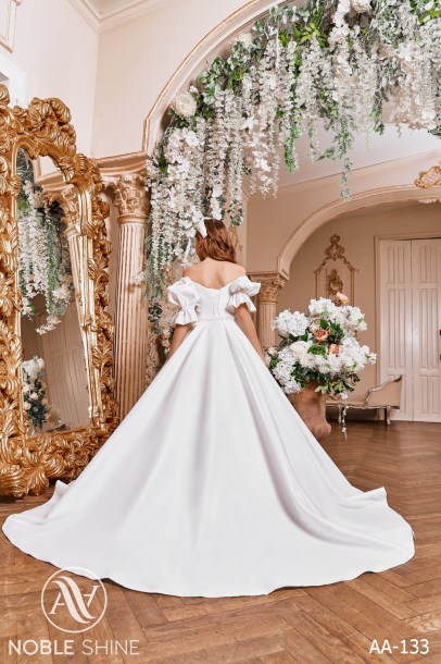 Dress AA-133 from the Royal Flowers collection by Noble Shine