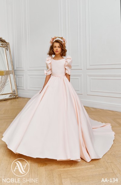 Dress AA-134 from the Royal Flowers collection by Noble Shine
