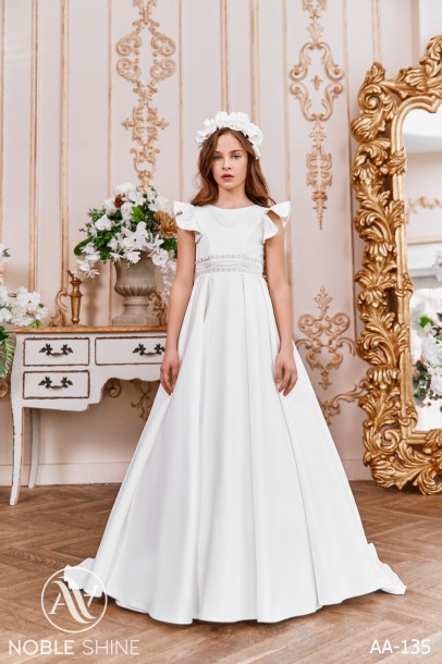 Dress AA-135 from the Royal Flowers collection by Noble Shine