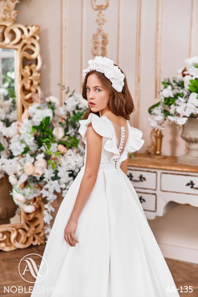 Dress AA-135 from the Royal Flowers collection by Noble Shine