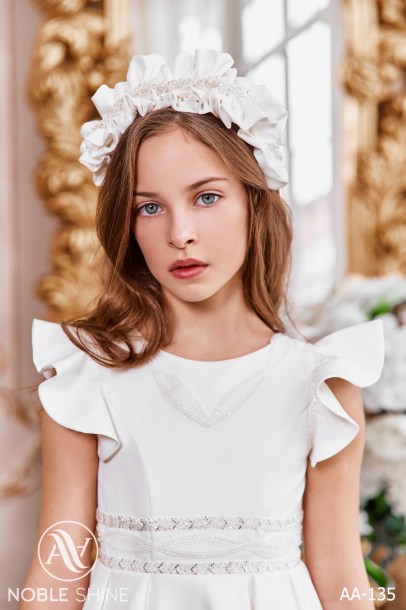 Dress AA-135 from the Royal Flowers collection by Noble Shine