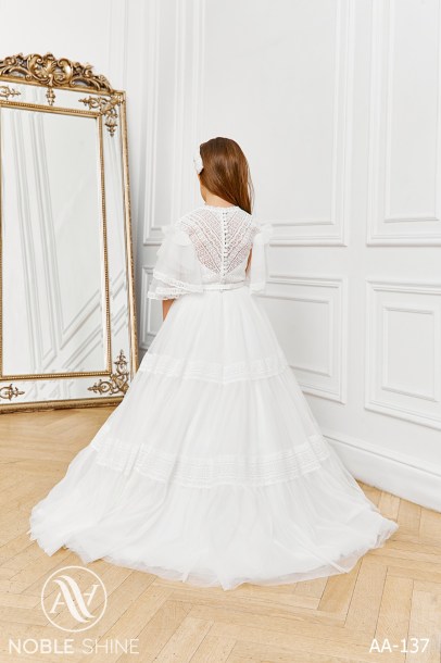 Dress AA-137 from the Royal Flowers collection by Noble Shine
