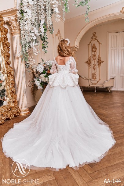 Dress AA-144 from the Royal Flowers collection by Noble Shine