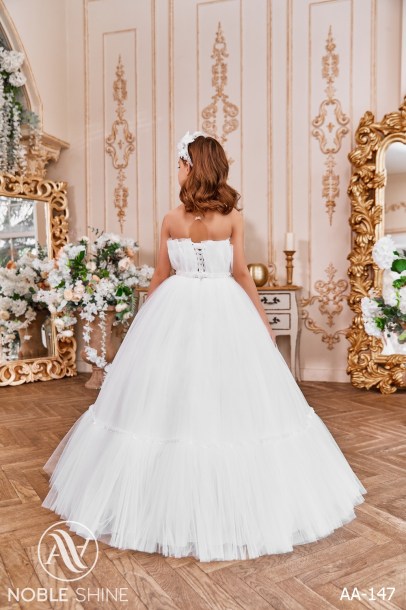 Dress AA-147 from the Royal Flowers collection by Noble Shine