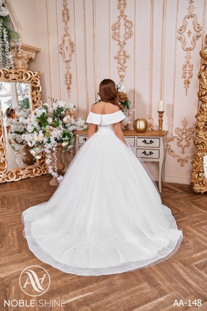 Dress AA-148 from the Royal Flowers collection by Noble Shine
