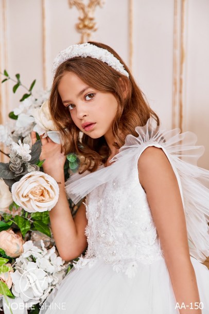 Dress AA-150 from the Royal Flowers collection by Noble Shine