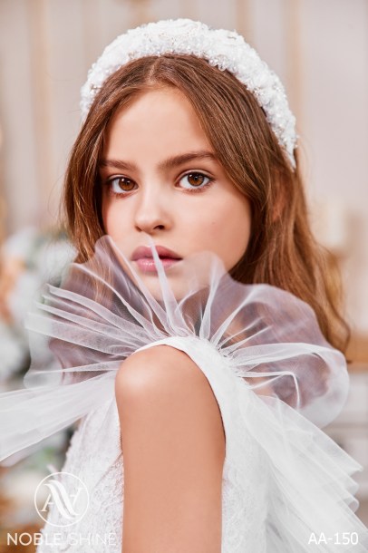 Dress AA-150 from the Royal Flowers collection by Noble Shine