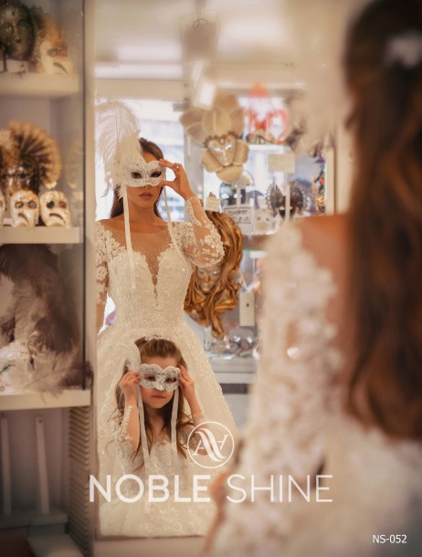 Dress NS-052 from the Venice collection by Noble Shine