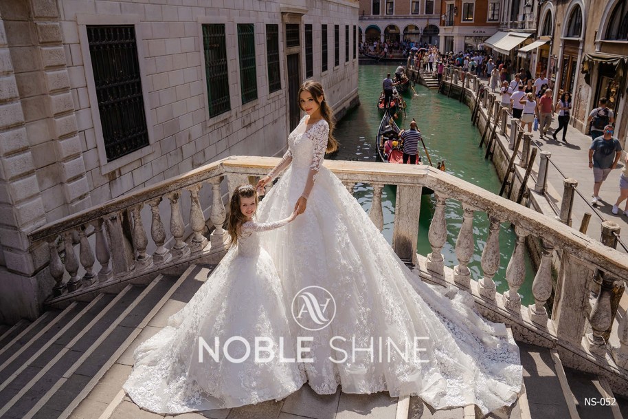 Dress NS-052 from the Venice collection by Noble Shine