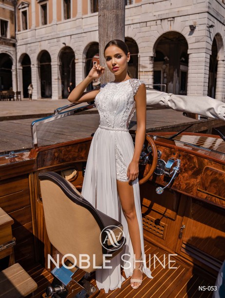 Dress NS-053 from the Venice collection by Noble Shine