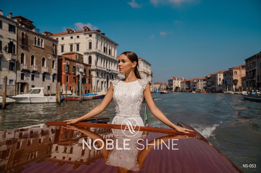 Dress NS-053 from the Venice collection by Noble Shine