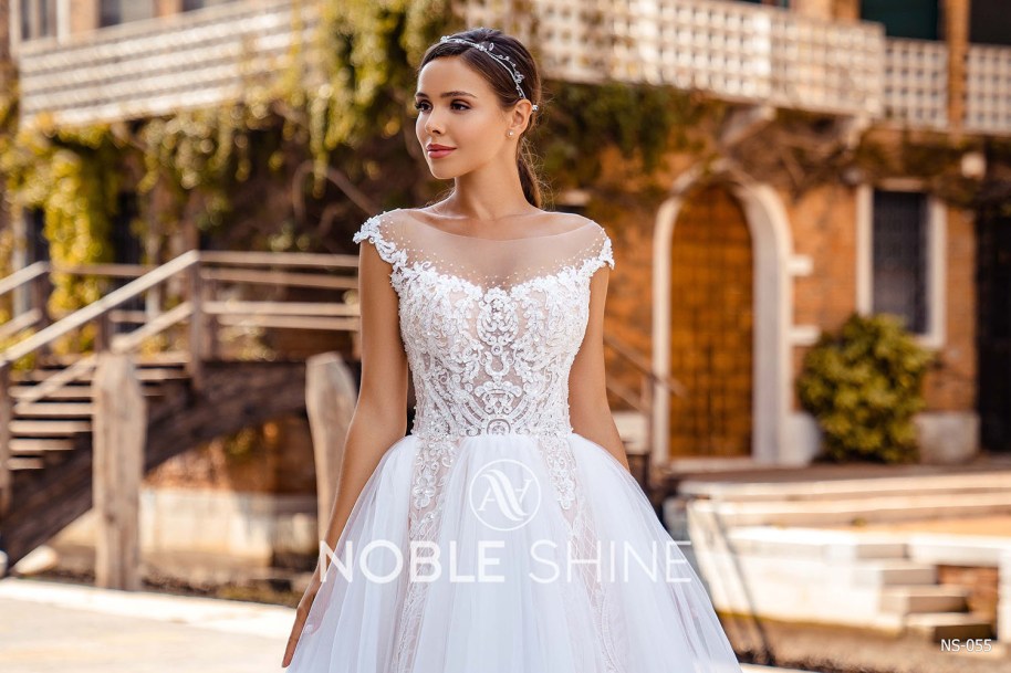 Dress NS-055 from the Venice collection by Noble Shine
