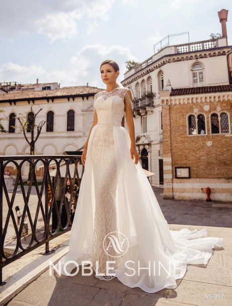 Dress NS-057 from the Venice collection by Noble Shine