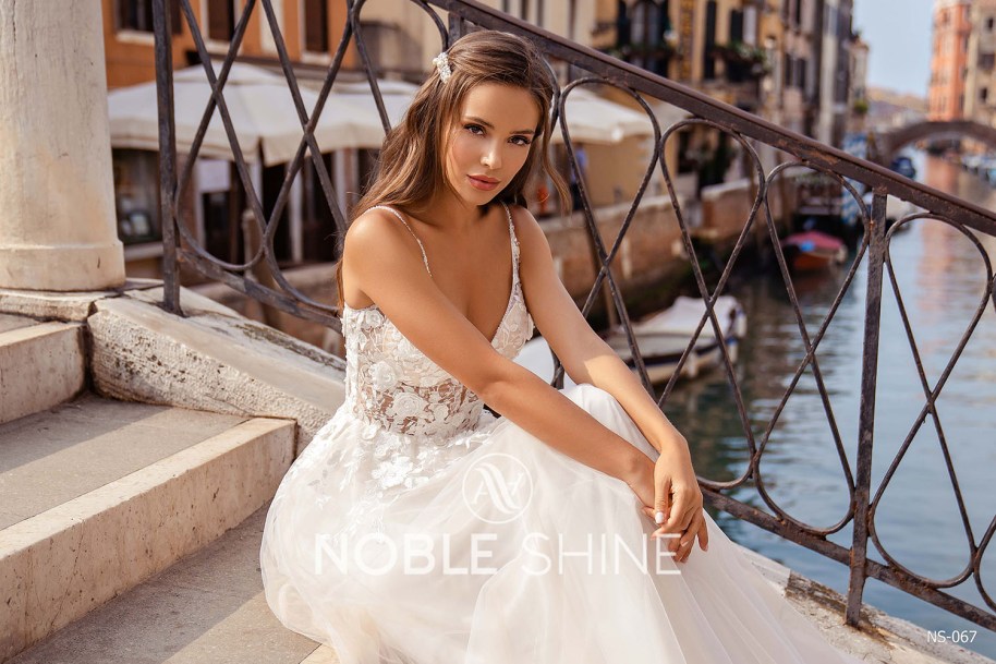 Dress NS-067 from the Venice collection by Noble Shine