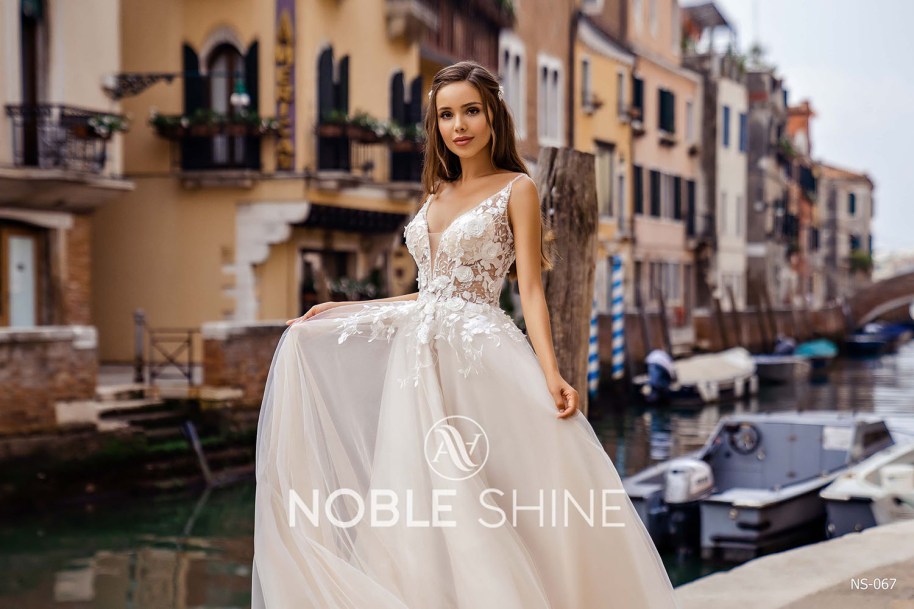 Dress NS-067 from the Venice collection by Noble Shine