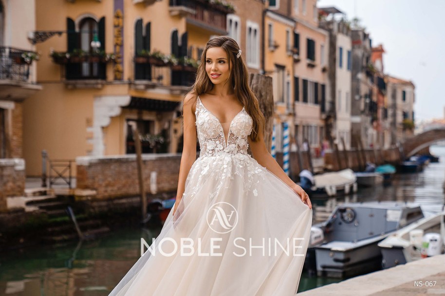 Dress NS-067 from the Venice collection by Noble Shine