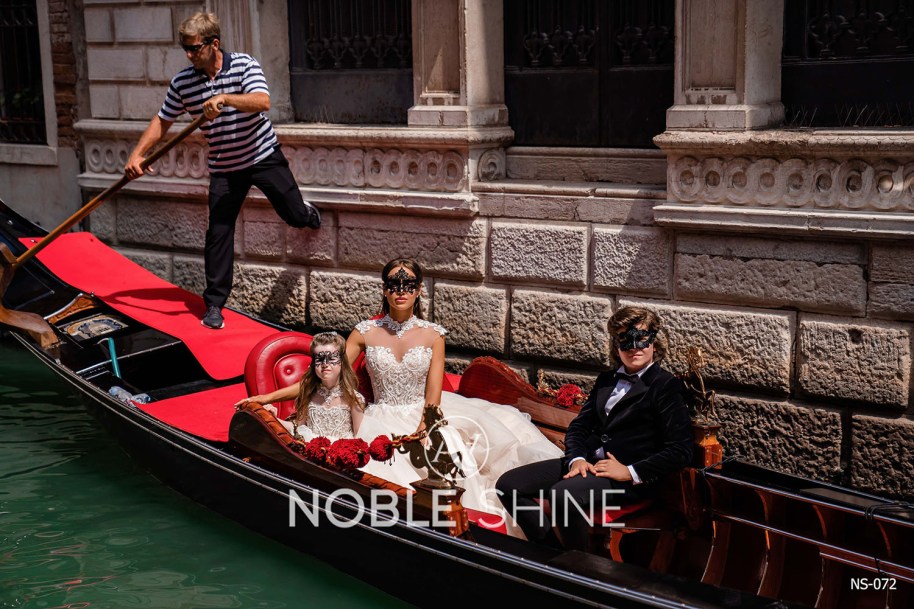 Dress NS-072 from the Venice collection by Noble Shine
