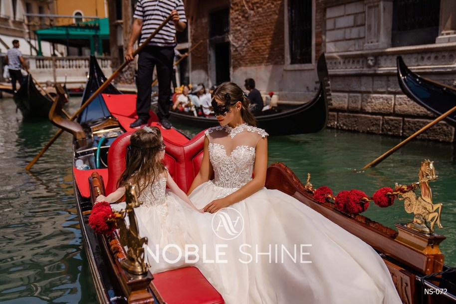 Dress NS-072 from the Venice collection by Noble Shine