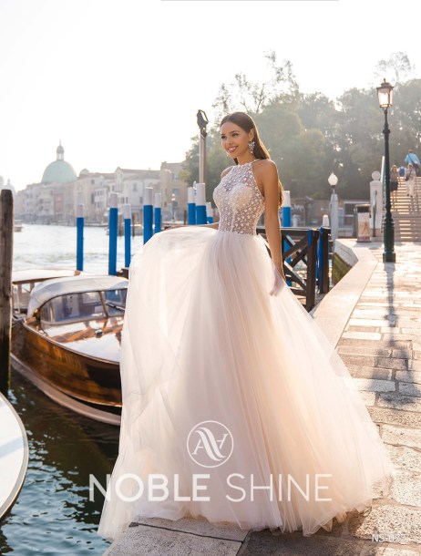Dress NS-073 from the Venice collection by Noble Shine