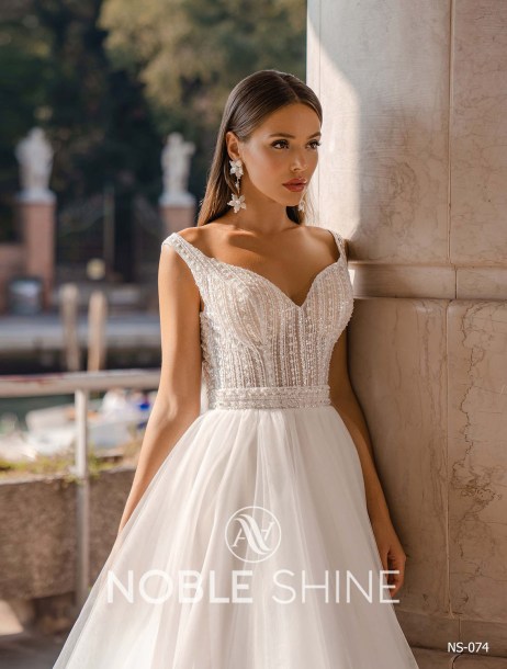 Dress NS-074 from the Venice collection by Noble Shine