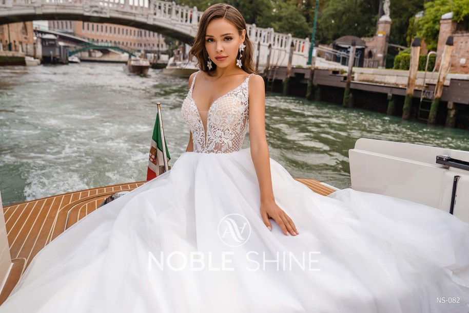 Dress NS-082 from the Venice collection by Noble Shine