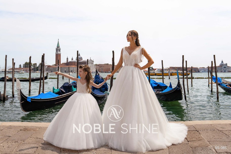 Dress NS-085 from the Venice collection by Noble Shine