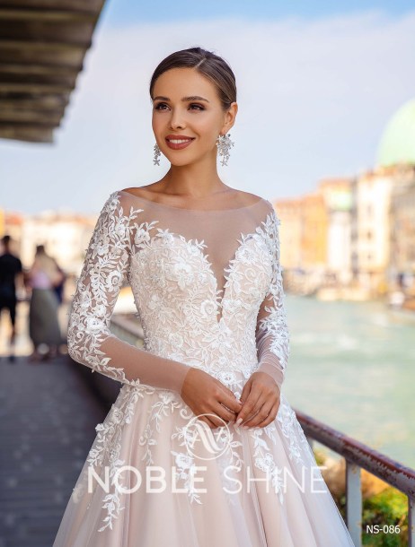 Dress NS-086 from the Venice collection by Noble Shine