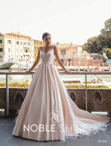Dress NS-091 from the Venice collection by Noble Shine