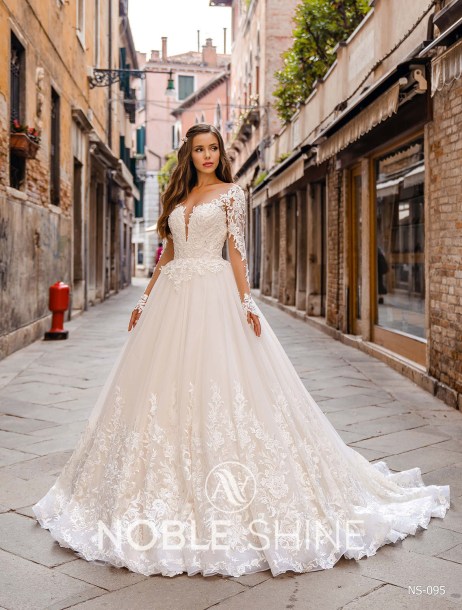 Dress NS-095 from the Venice collection by Noble Shine