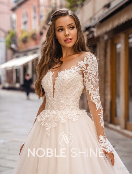 Dress NS-095 from the Venice collection by Noble Shine