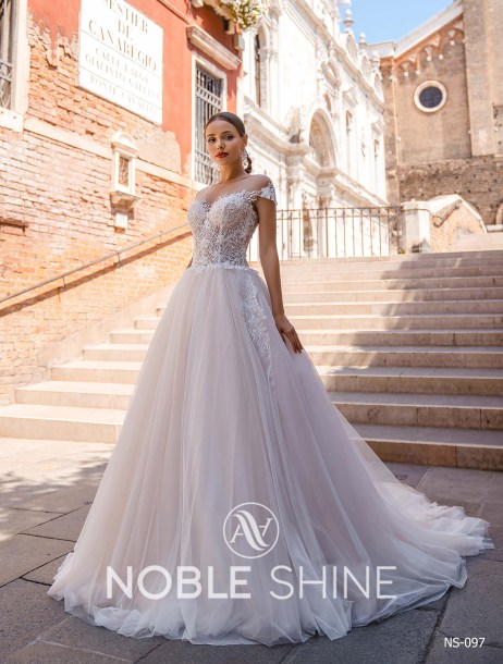 Dress NS-097 from the Venice collection by Noble Shine
