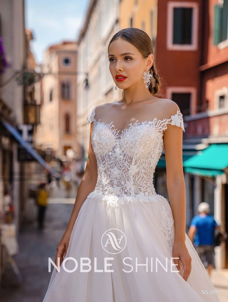 Dress NS-097 from the Venice collection by Noble Shine