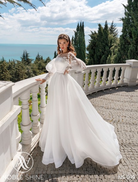 Dress NS-099 from the Nice Bloom collection by Noble Shine