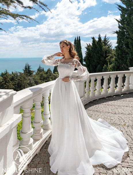 Dress NS-099 from the Nice Bloom collection by Noble Shine