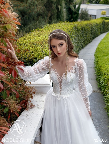 Dress NS-100 from the Nice Bloom collection by Noble Shine
