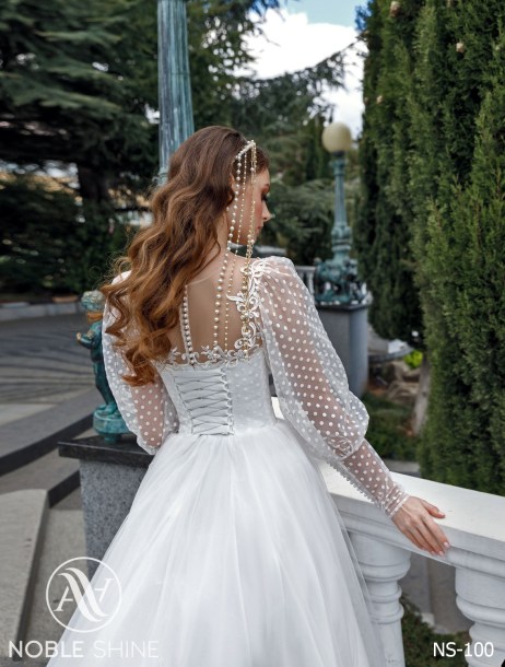 Dress NS-100 from the Nice Bloom collection by Noble Shine